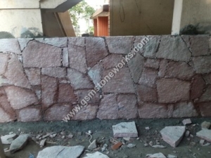 Pink stone cladding (8) 